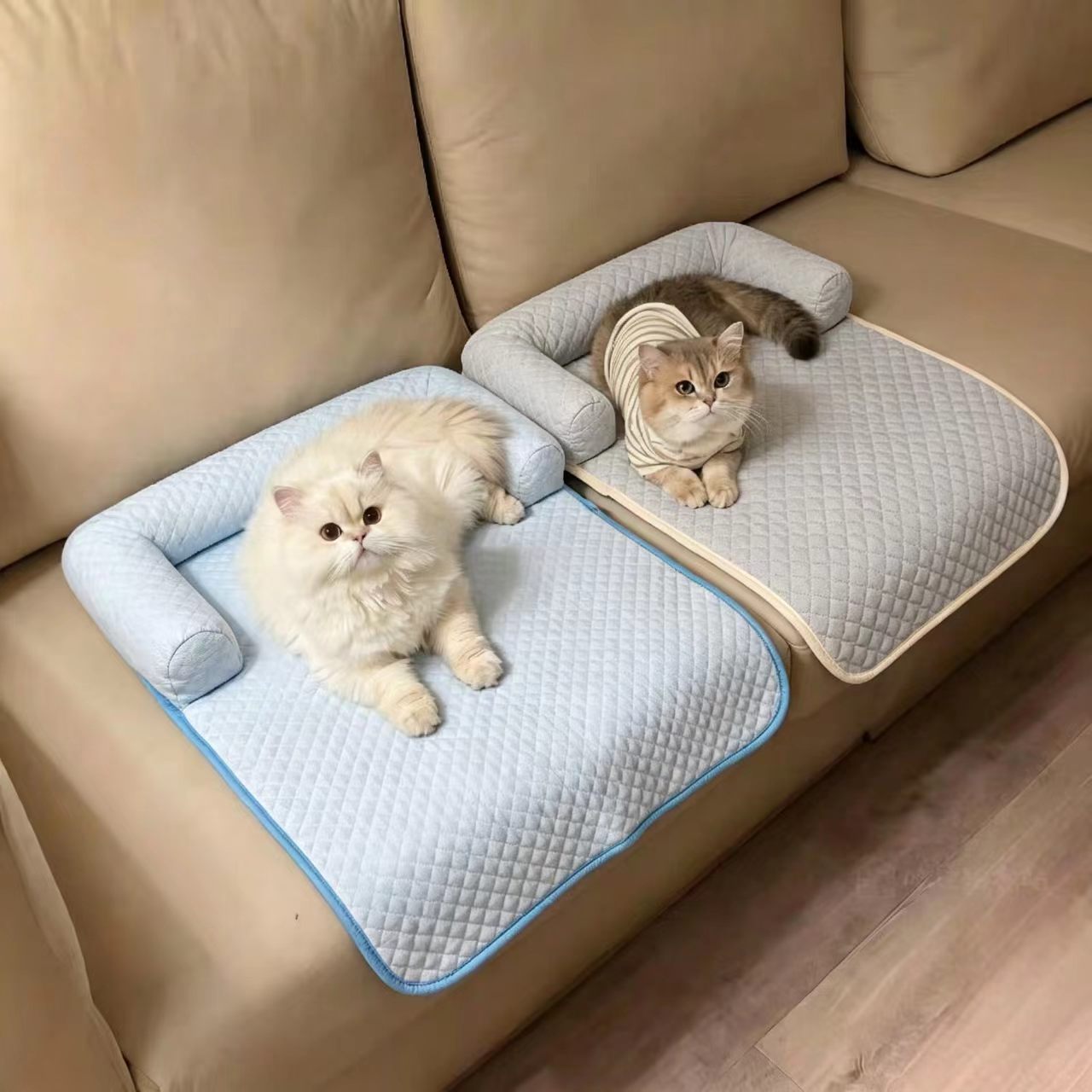 夏天猫咪专用趴趴垫沙发凉垫宠物