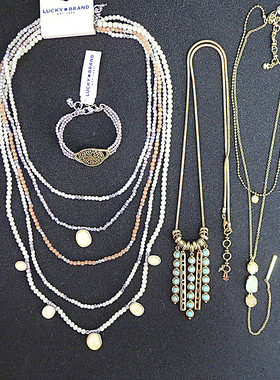 潮牌合金镀金女孤品项链