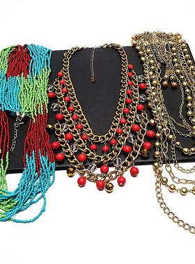 镀金珍珠女外贸孤品项链