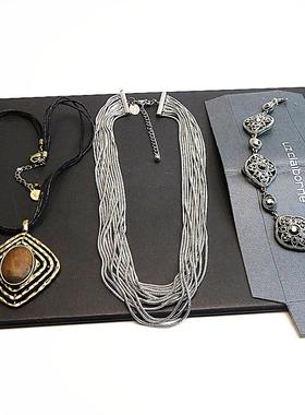 合金镀金多层女孤品项链