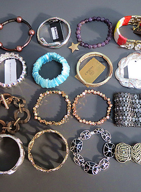 潮牌欧美女合金孤品手链