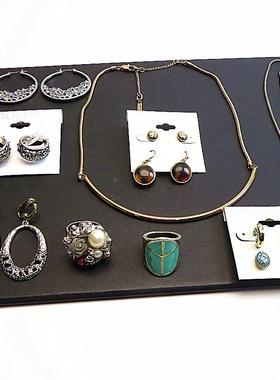 合金镀金女外贸孤品项链戒指