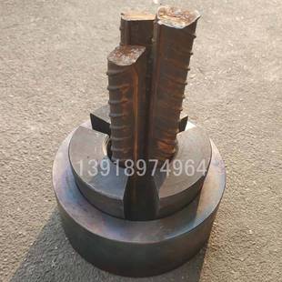 三根锚杆锚具三孔夹具夹螺纹钢锚索三根钢筋拉拔锁具抗浮锚杆