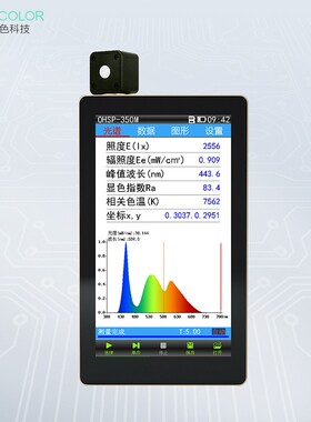 0.1米积分球LED单颗灯珠适配254MM小积分球OHSP-350M流明LM测试