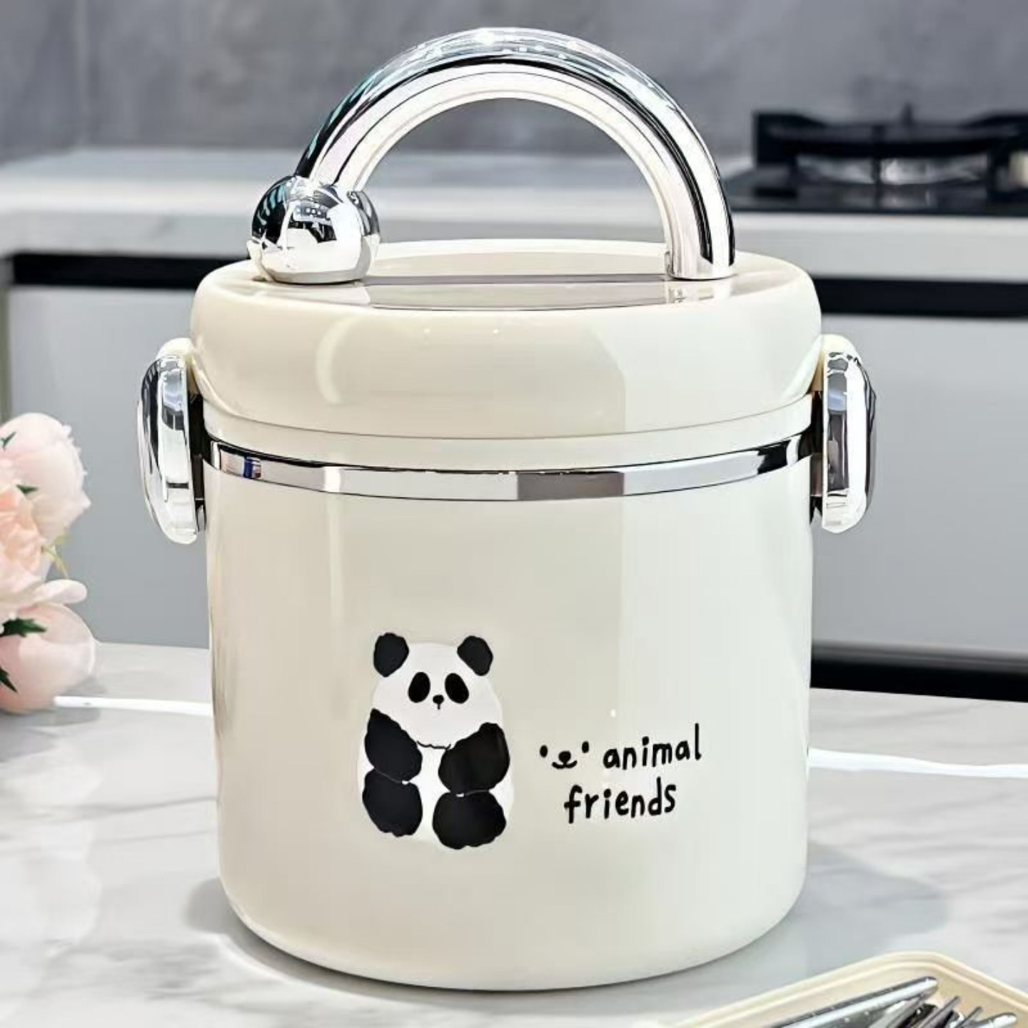 保温饭盒304不锈钢上班族可微波炉加热带饭专用便当盒子学生儿童