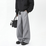 现货1000-A412-DM257-P65-限88-baggy廓形弯刀西裤休闲裤，男装西裤，电商A412