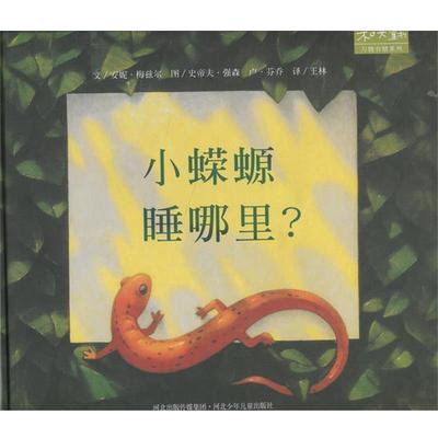 和英童书·有情系列:小蝾螈睡哪里 9787537638135 河北少年儿童出版社 安妮•梅兹尔 (Anne Mazer)