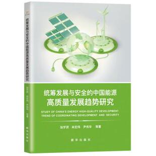新华出版 社 张宇贤 统筹发展与安全 尹伟华等 9787516660171 肖宏伟 著 中国能源高质量发展趋势研究
