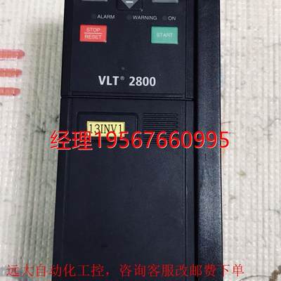 丹弗斯变频器VLT2822PT4B20STR0DBF00A00拆机测试完好 低价现货议