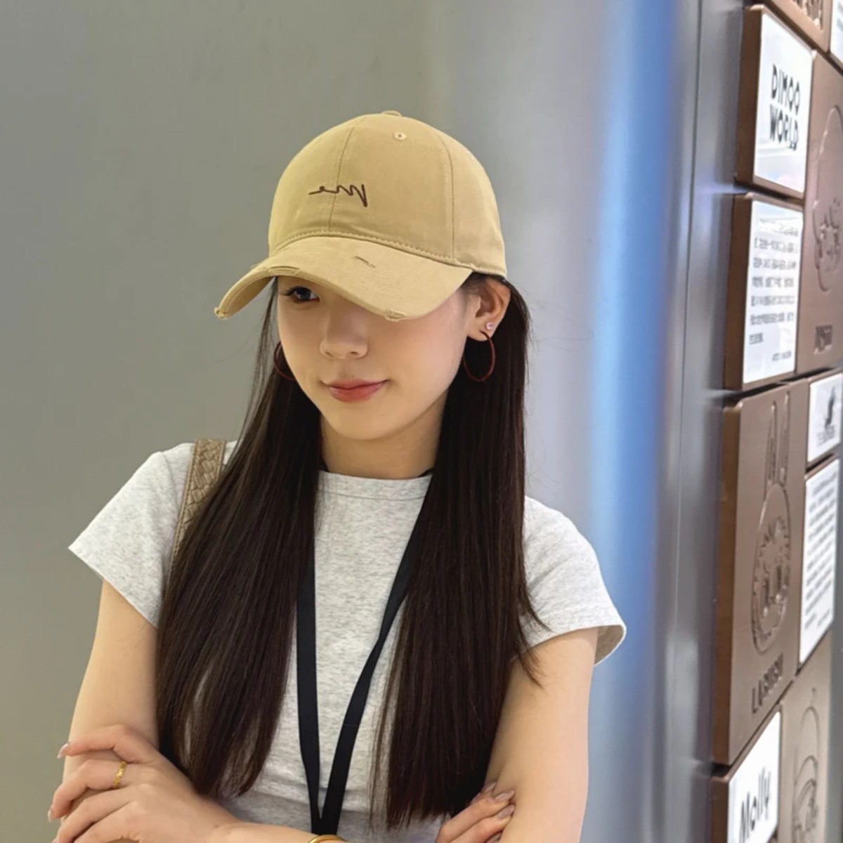 大脸妹精品2026韩系大头围男女刺绣复古棒球帽透气显脸小加宽加深