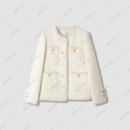 MSSY气质白色加厚羽绒服秋冬轻奢鹅绒服 悠悠粉丝专享 水貂毛