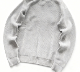 thumbnail for Left large white edge and black Diele Ville tricolor sweater 33111940