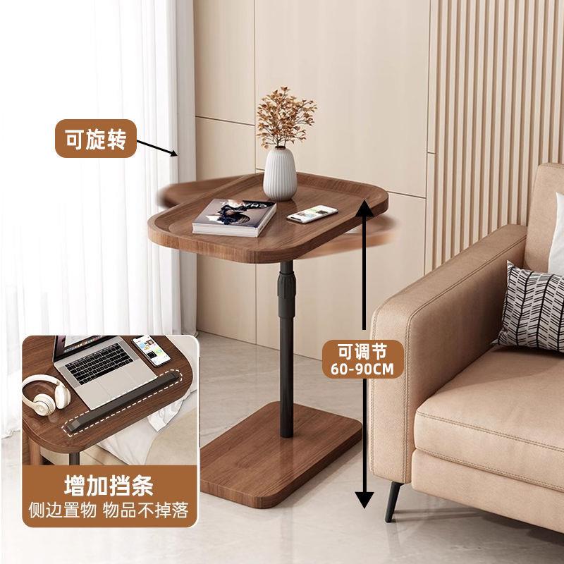 床边桌网红小圆桌子置物架茶几轻奢风沙发边几可移动ins风床头柜