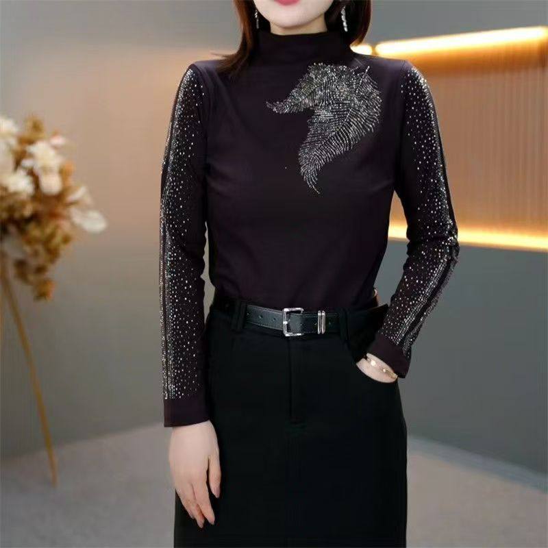 德绒秋冬重工烫钻显瘦洋气时尚半高领打底衫长袖修身上衣保健环,服饰配件/皮带/帽子/围巾,保健环,淘宝优惠券,粉丝福利购,淘宝优惠卷