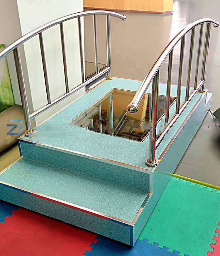 万丈深渊科技馆科普器材时光隧道光井无底洞展品道具人体魔术