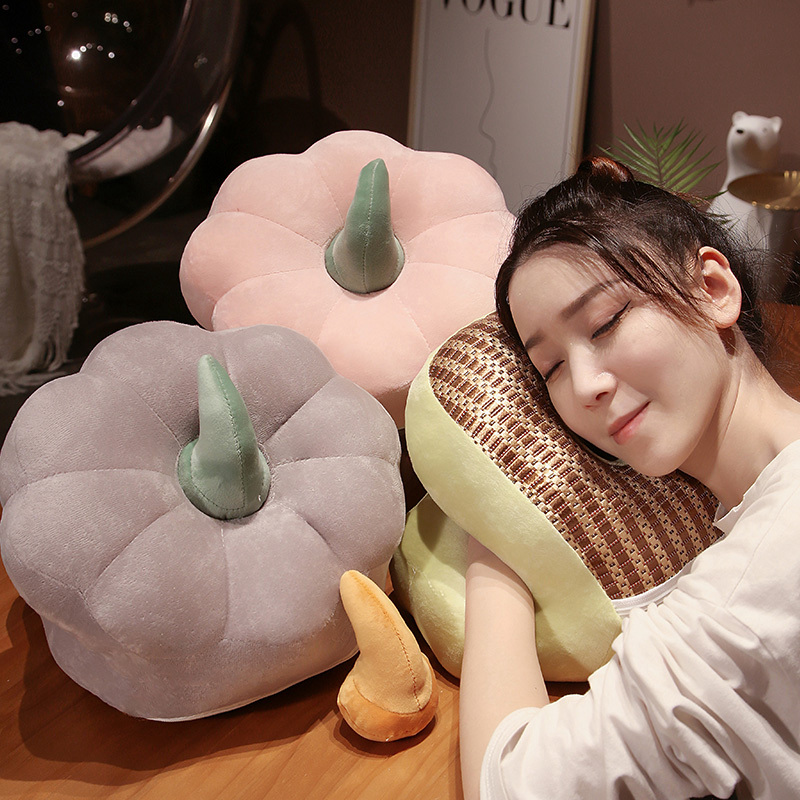 南瓜抱枕女生睡觉午睡p枕趴睡枕办公室午休神器枕头儿童趴枕小学
