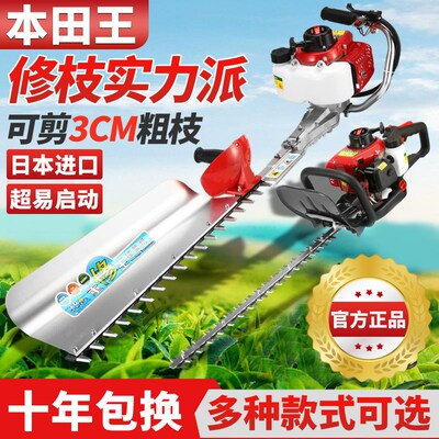 绿篱机汽油采茶j叶茶树修剪机重修王粗枝剪园林绿化剪修枝剪