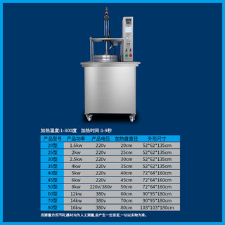压饼机全自动卤肉卷饼机液压烙馍春卷皮烤鸭饼单饼压薄饼机筋饼机