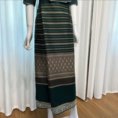 傣族裙子半身裙筒裙长裙传统傣族服装单裙工作服日常穿搭夏季新款