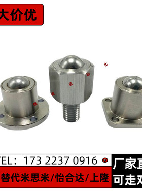 滚珠脚轮 法兰型 拧入型CHBF/CHBM40 50 60 CHBU12 16 20