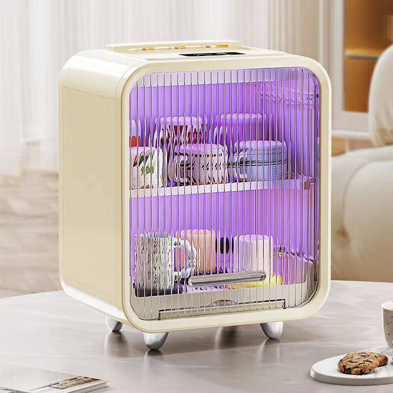 婴儿奶瓶沥水架消毒带盖家用碗筷辅食工具消毒柜收纳箱水杯置物架