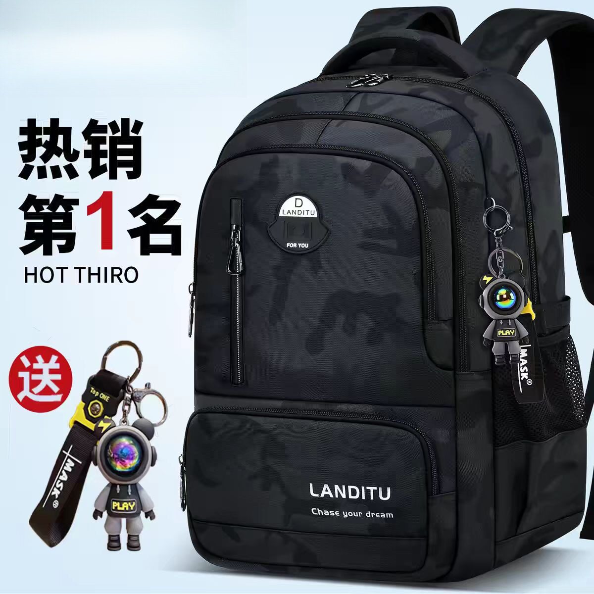 2026新款中学生大容量减负护脊