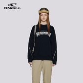 宽松国潮圆领美式 新款 复古潮牌百搭卫衣外套 春季 ONEILL卫衣男女款