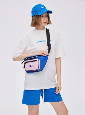 ONEILL女士宽松T恤衫纯色简约百搭运动衣夏装纯棉套头衫短袖T恤女