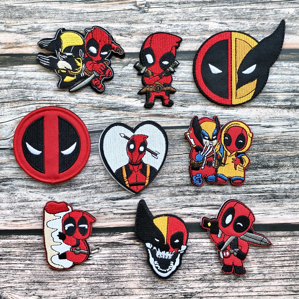 死侍魔术贴二次元刺绣徽章军迷胸章战术背心士气章衣服臂章