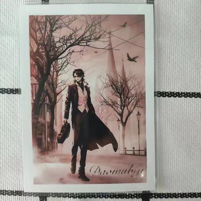 盗墓笔记周边系列第二部分黑瞎子墨色时光拍立得小卡现货