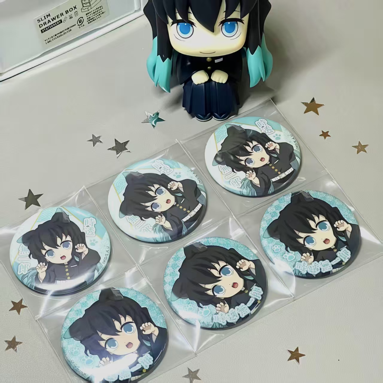 日谷鬼灭之刃南糖家猫耳徽章吧唧