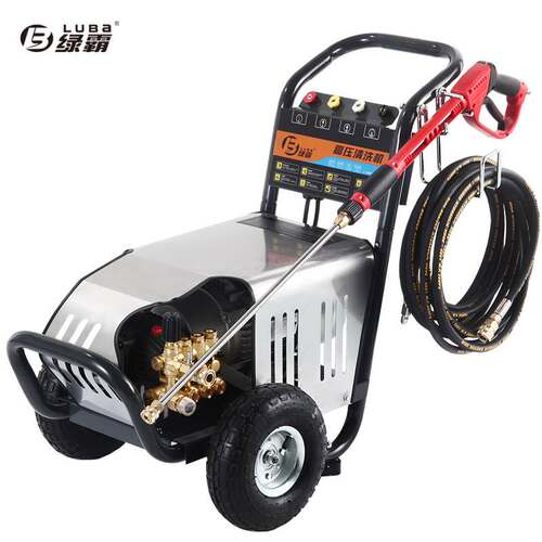 绿霸商用全自动超高压工业清洗机220V商用洗车机器 水泵高压水枪