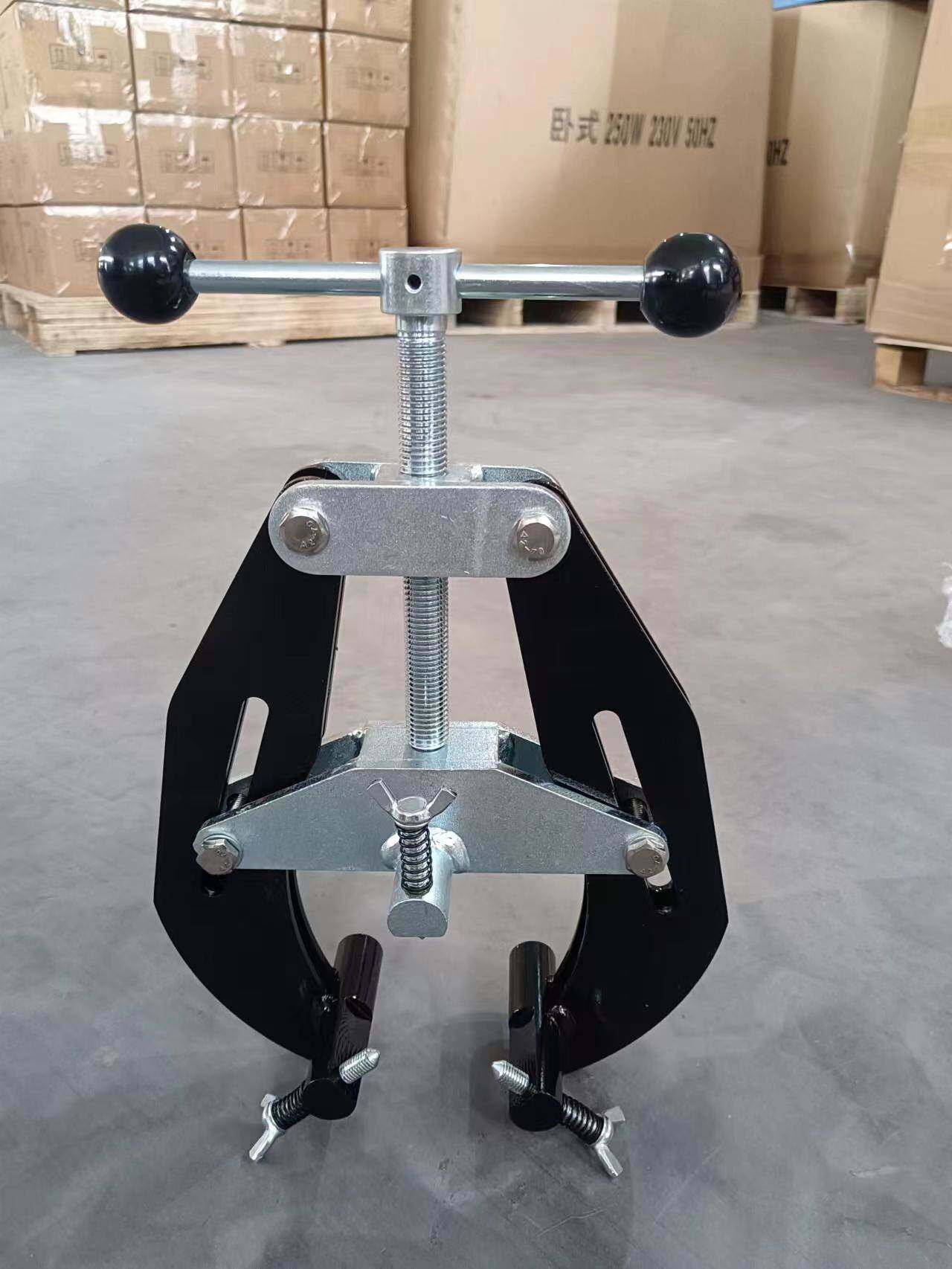 品管子台支架龙门架支架式链虎钳台钳托架管道工具可调式支架龙新