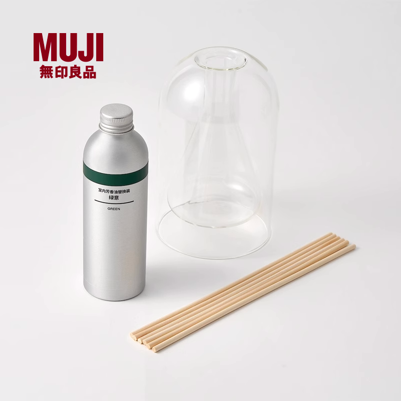 无印良品 MUJI 室内芳香油套装 野玫 无火香薰香氛家用除味卧室 洗护清洁剂/卫生巾/纸/香薰 香薰精油 原图主图