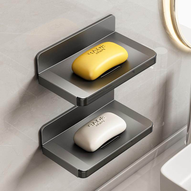 卫生间放肥皂专用盒贴墙上壁挂式的架子洗手台肥宅盒香皂沥水盘,家装主材,肥皂盒/皂碟,淘宝优惠券,粉丝福利购,淘宝优惠卷