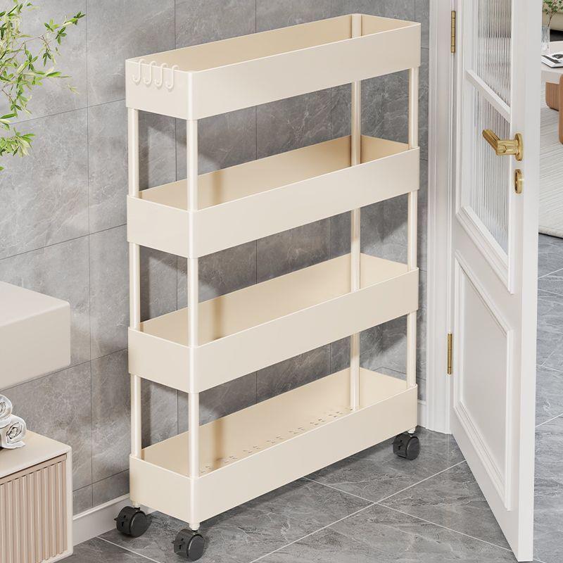 门后置物架卫生间多层落地可移动小推车浴室夹缝极窄储物架子直发