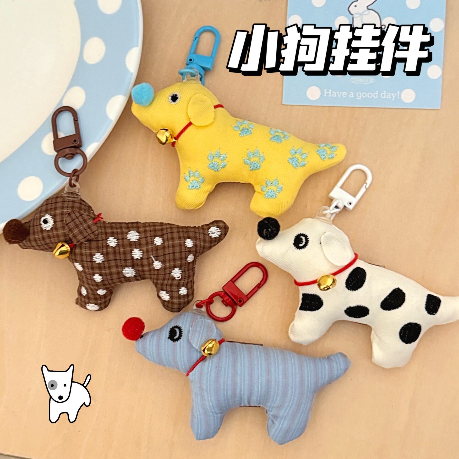 百搭玩偶挂饰背包钥匙扣创意挂坠