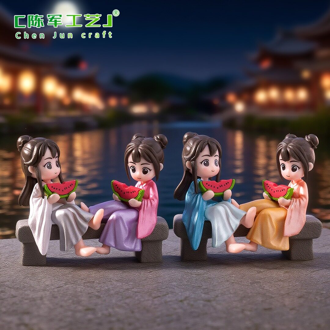 仔装饰品配件迷你汽车载古风小摆
