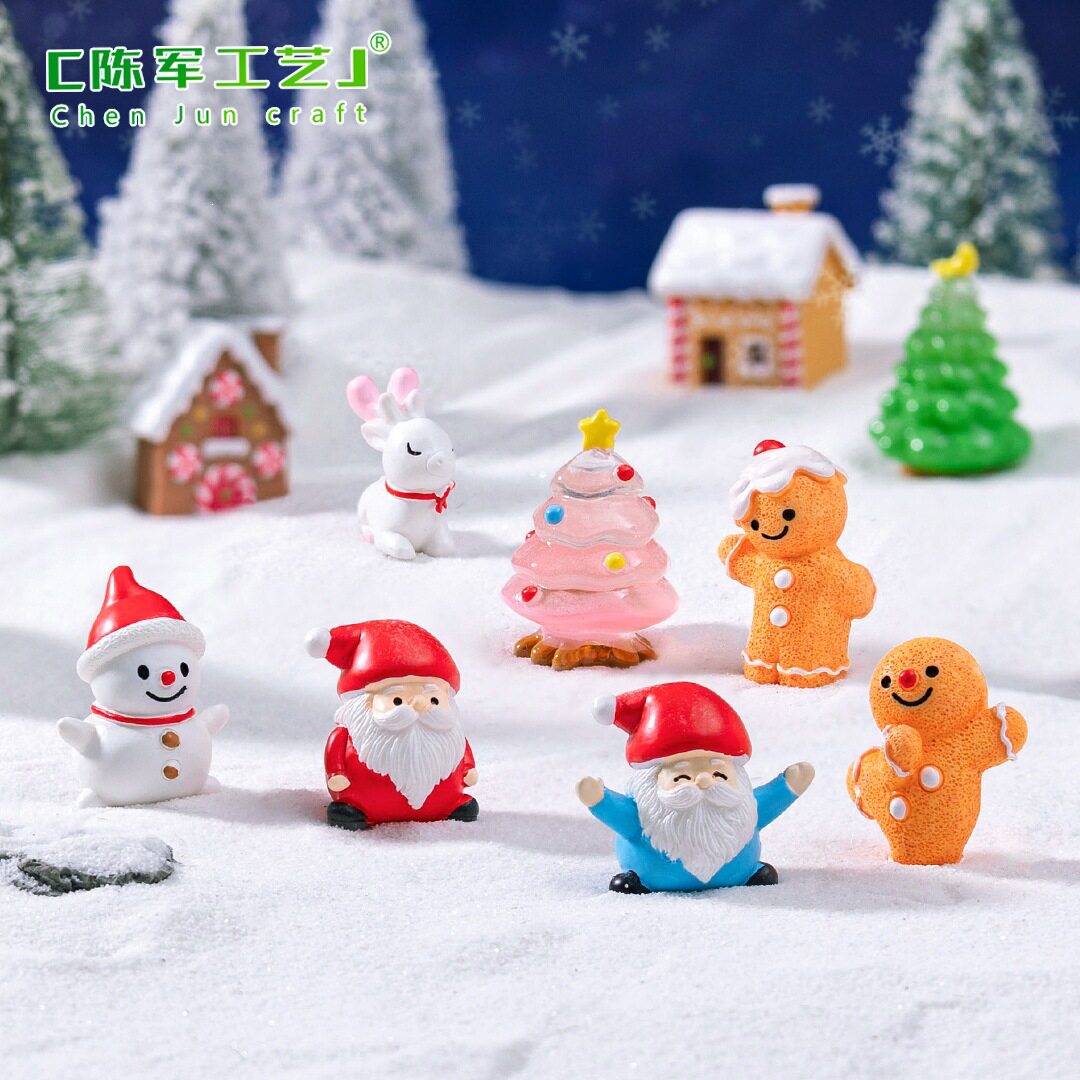 雪人装饰品圣诞老人挂配件圣诞节