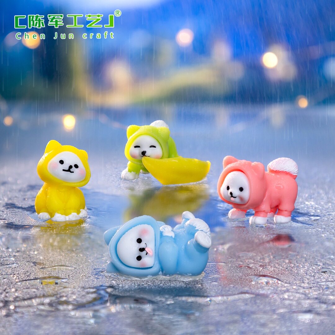 狗摆件园艺盲盒造景装饰品配桌面