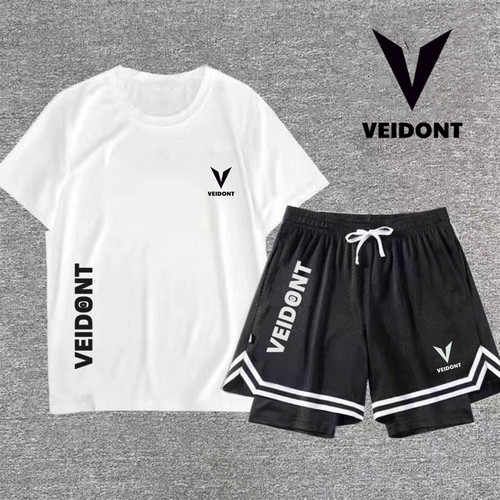 VEID篮球运动套装速干短袖训练服