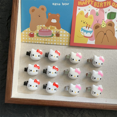 发夹树脂甜美可爱鸭嘴夹