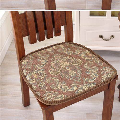 欧式刺绣餐椅垫餐桌椅垫子可拆洗椅子坐垫餐椅加厚椅垫雪尼尔提花,居家布艺,椅垫,淘宝优惠券,粉丝福利购,淘宝优惠卷