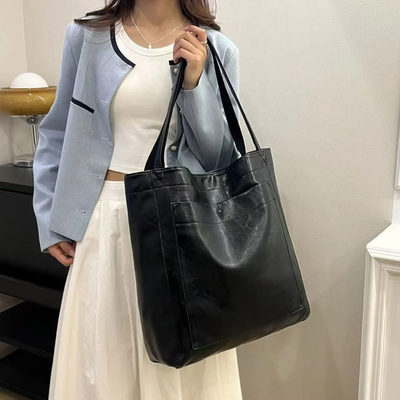 单肩手提复古休闲手提包