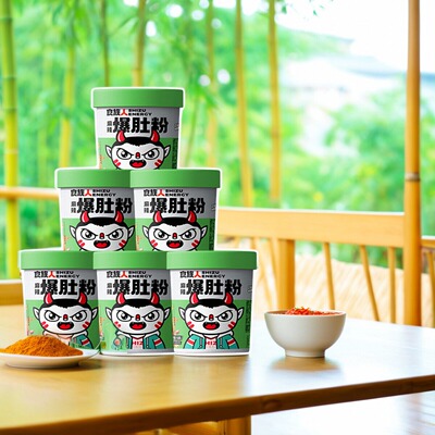 【包邮】食族人麻火辣爆肚粉网红酸辣速食粉丝冲泡免煮鲜卤毛肚