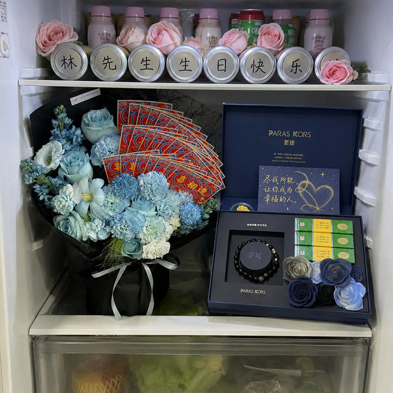 原创设计暗夜金轮手串潮流图片