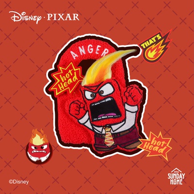 SUNDAYHOME 迪士尼头脑特工队门挂牌原创家居摆件趣味创意礼物