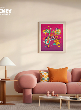 SUNDAY HOME 迪士尼正版家居装饰画原创艺术品Stay Positive版画