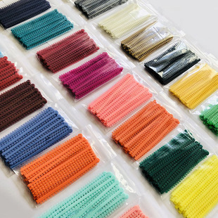 牙科正畸结扎圈 透明彩色结扎圈 牙套结扎圈20条装 口腔材料