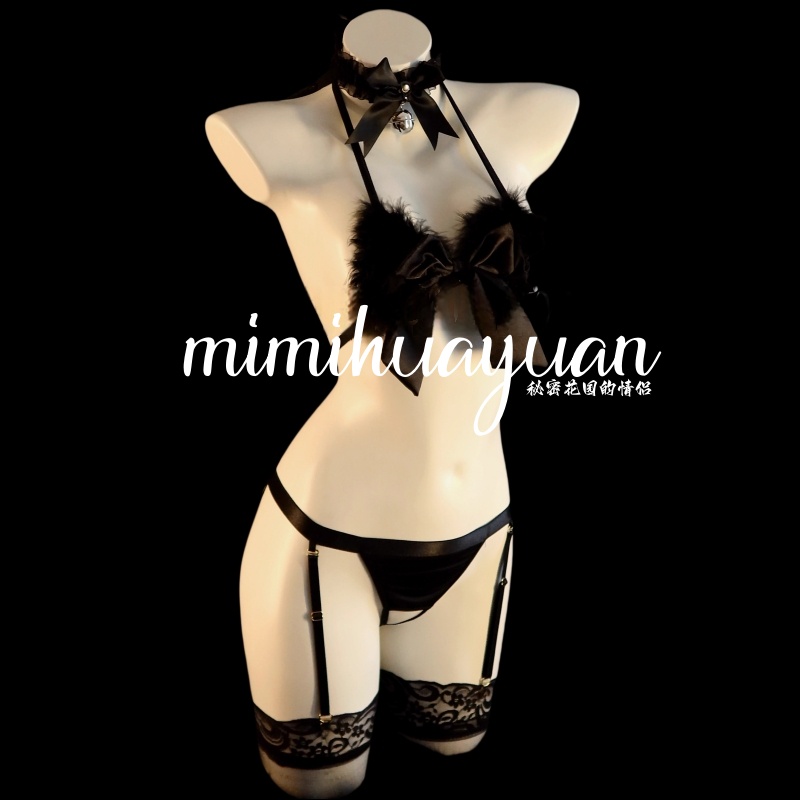 秘密花园的情侣【猫女郎】三点式内衣高级qqny性感女仆制服睡衣